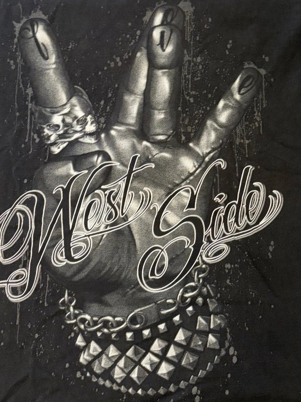 West Side Heavyweight Graphic T-Shirt XL 100% Cotton Made in USA